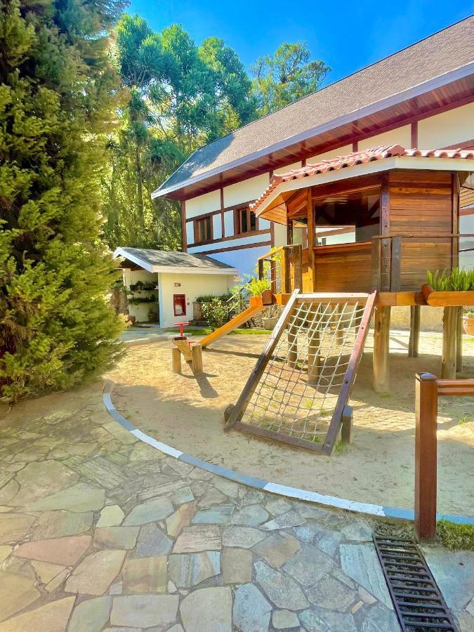 Apartamento No Quatre Saisons Com Cafe Da Manha Campos do Jordao Bagian luar foto